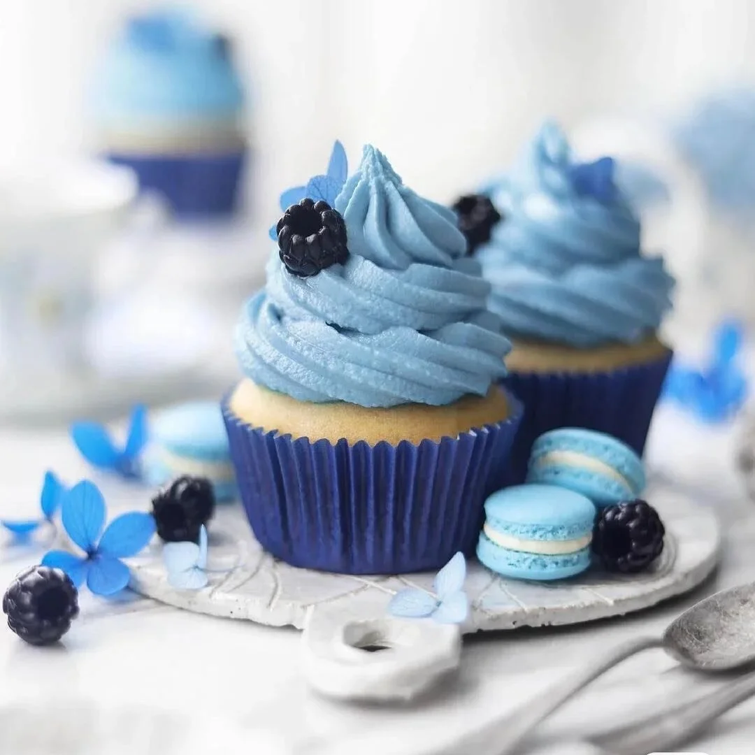 Blueberry cupcake 🧁