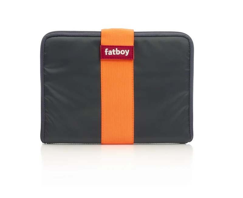 Fatboy Tablethülle Tuxedo grau/orange