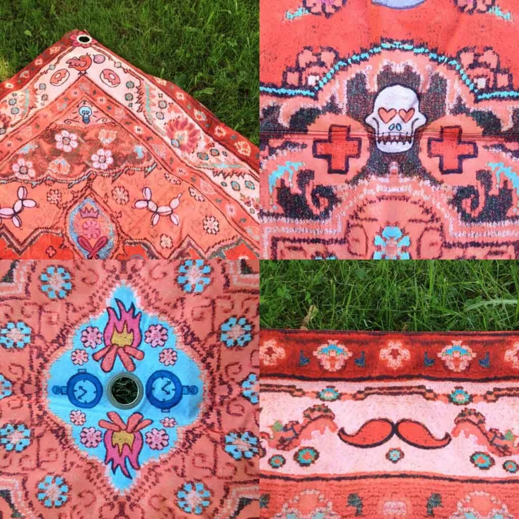 Auf der fatboy Picnic Lounge gibt es viel zu entdecken