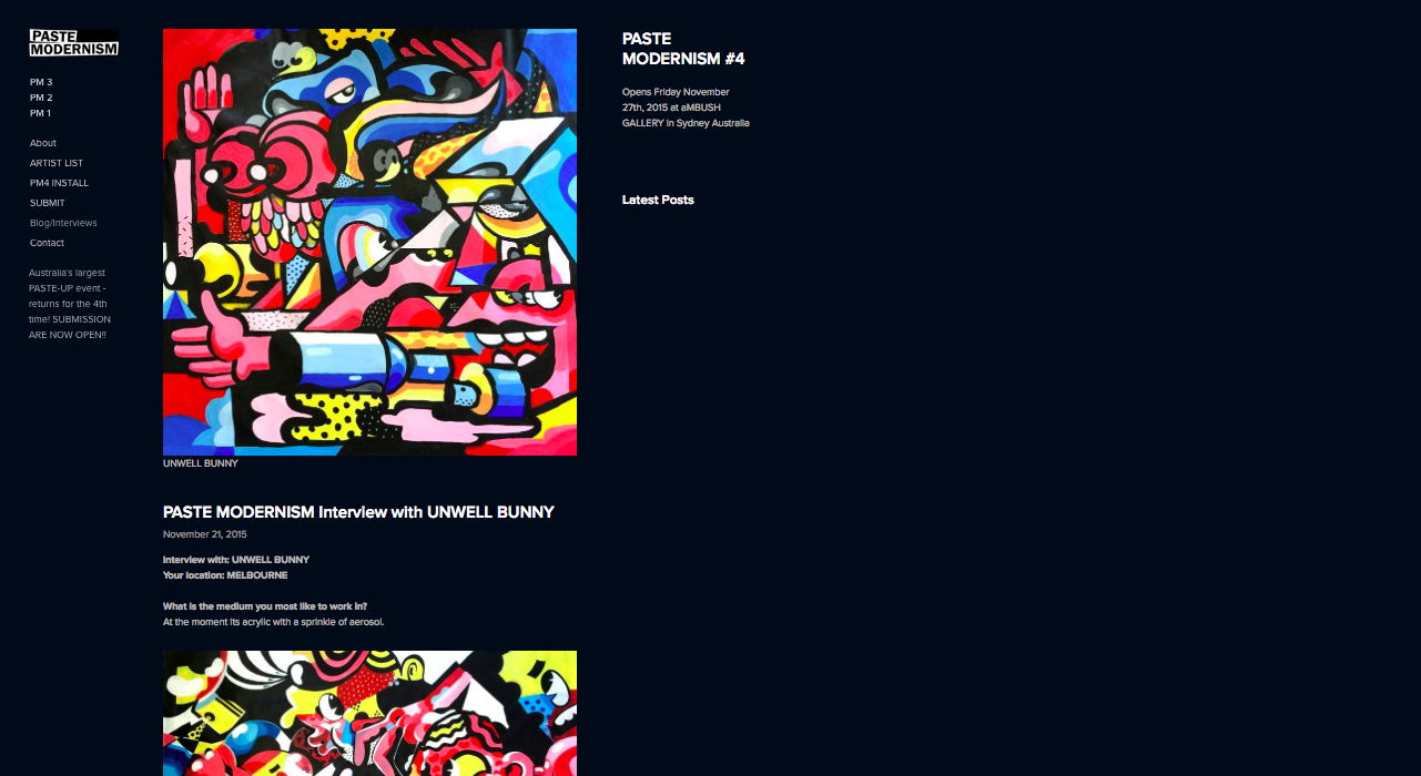 Interview with Ben Frost for Paste Modernisum 2015 / www.pastemodernism.com / www.benfrostisdead.com