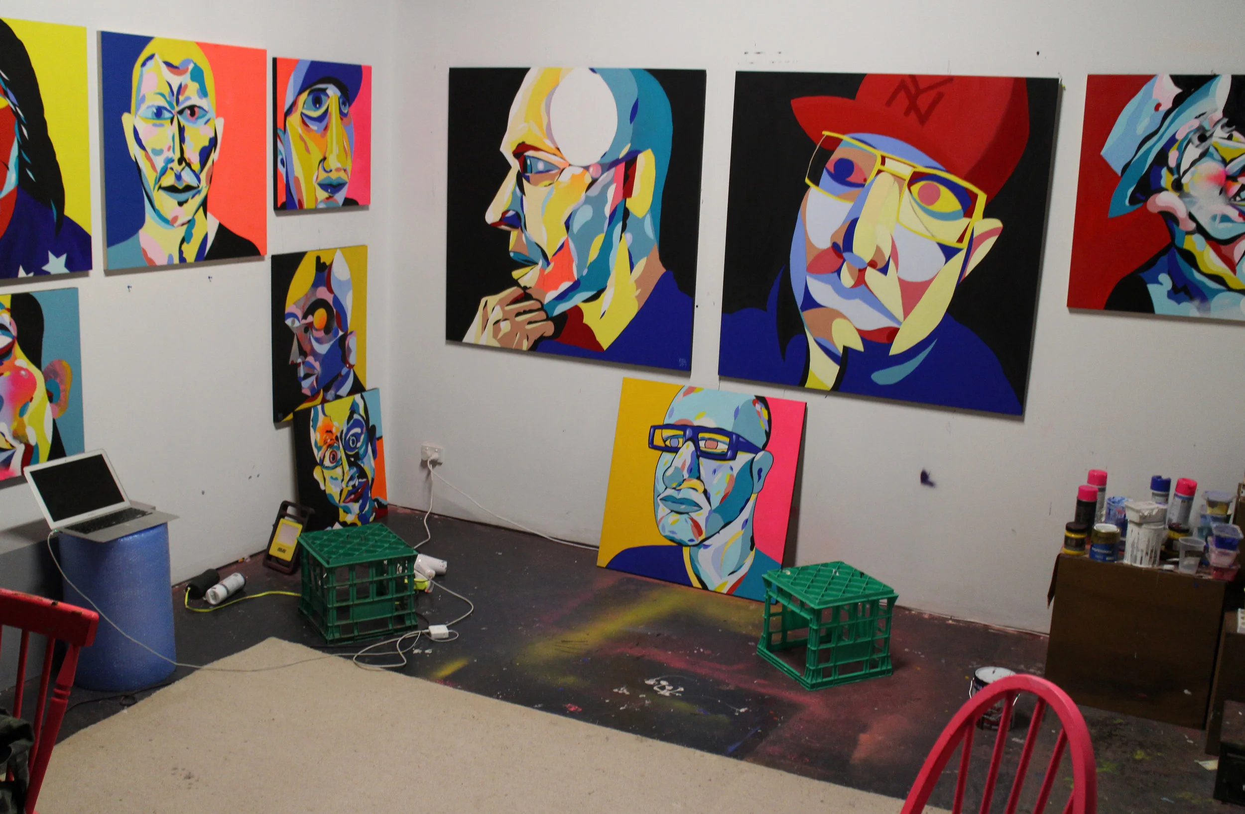 Unwell Bunny - Studio with faces.jpg