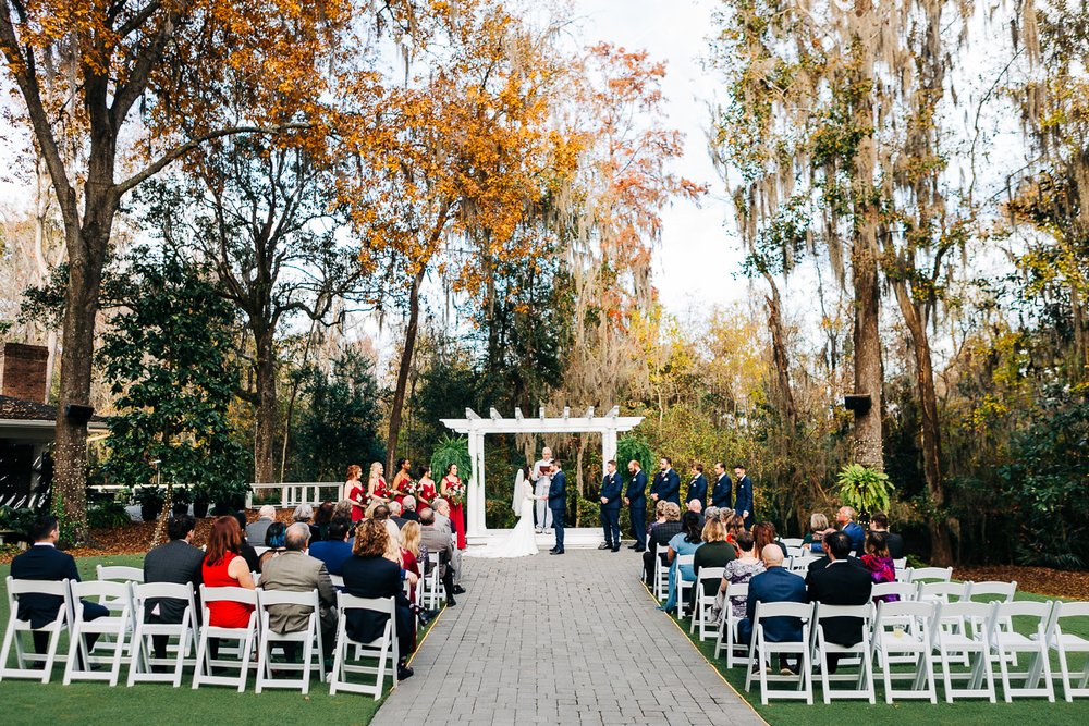 The Mackey House Wedding Ceremony