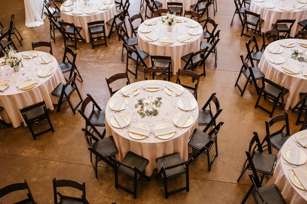 Baker's Ranch reception layout