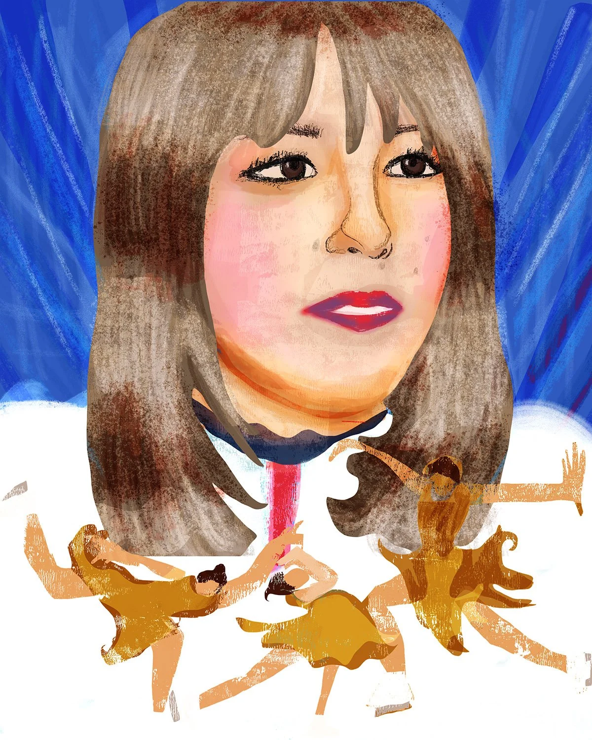 One of the ‘Blade Angels’ Alysa Liu is one of a kind ! Go Team USA 🇺🇸 