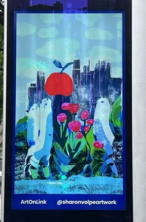The Big Apple on Link NYC