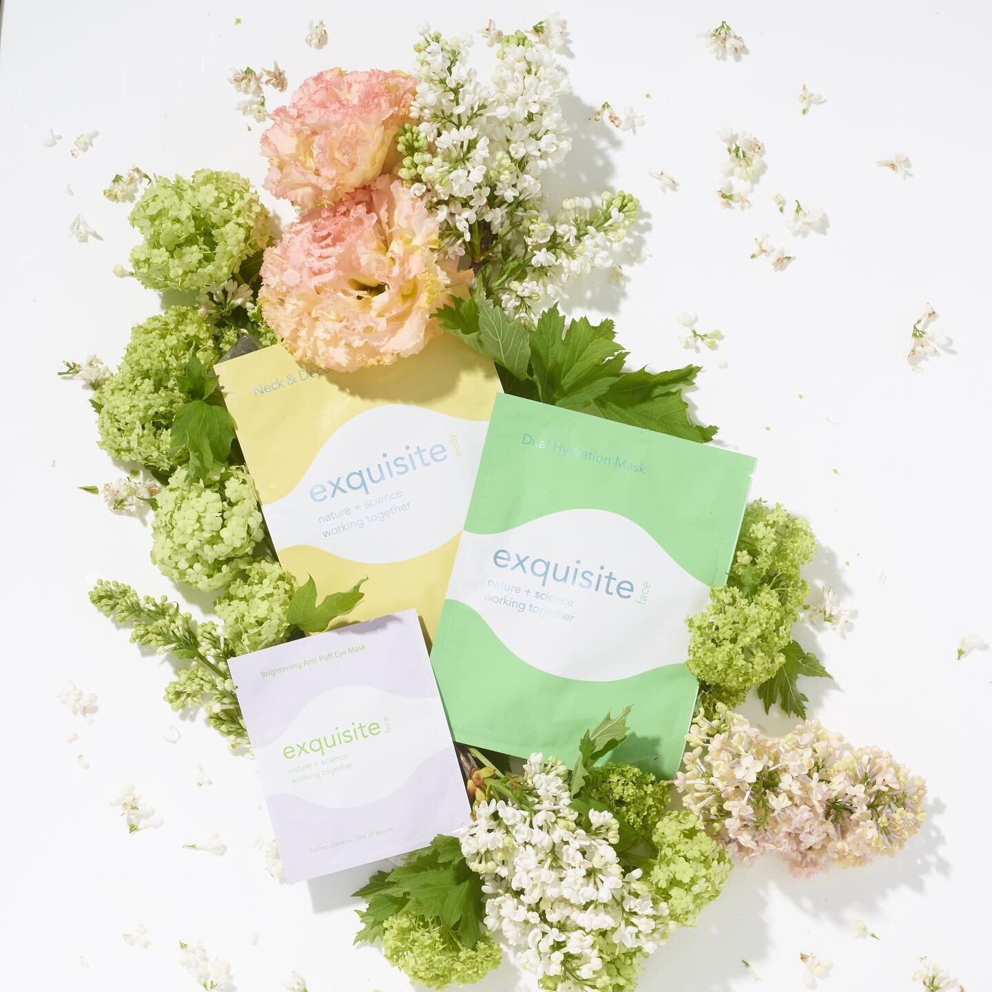 This Mother&rsquo;s Day, treat mom to something 𝘦𝘹𝘲𝘶𝘪𝘴𝘪𝘵𝘦. ⁣
⁣
Purchase 𝘢𝘯𝘺 combination of two Exquisite Face &amp; Body mask box sets and receive a 𝐅𝐑𝐄𝐄 neck &amp; d&eacute;collet&eacute; sachet with purchase! ⁣
⁣
In addition, we wil