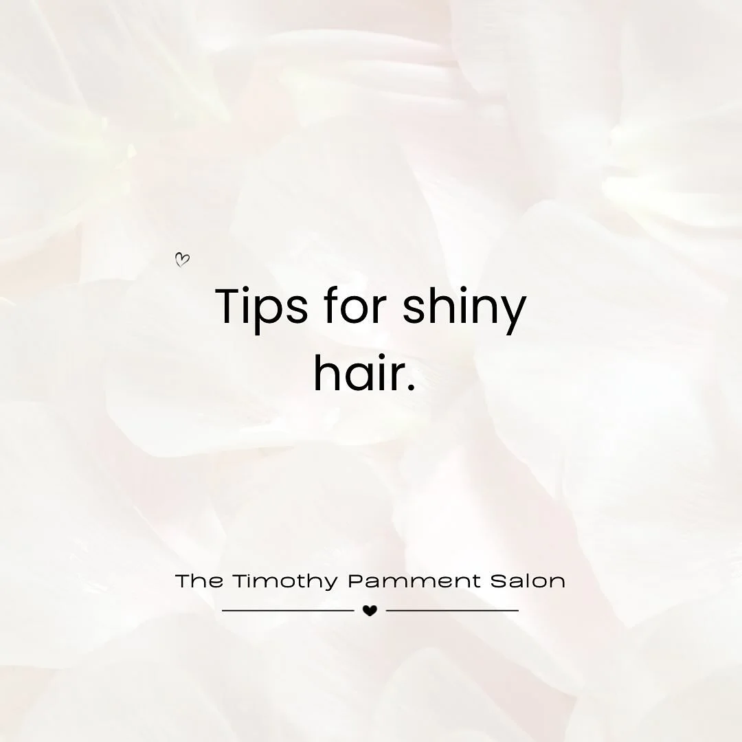 You deserve hair that shines with health and vitality. 💫✨&nbsp;

Uncover the secrets to achieving luscious, glossy locks! 

✨Professional Products: Use a hydrating shampoo and leave-in conditioners, or a nourishing hair oil for added shine.

✨Limit 