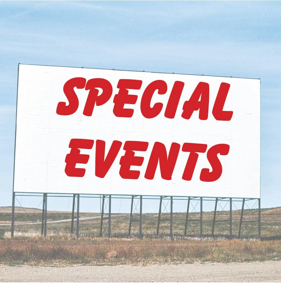 SPECIAL EVENTS