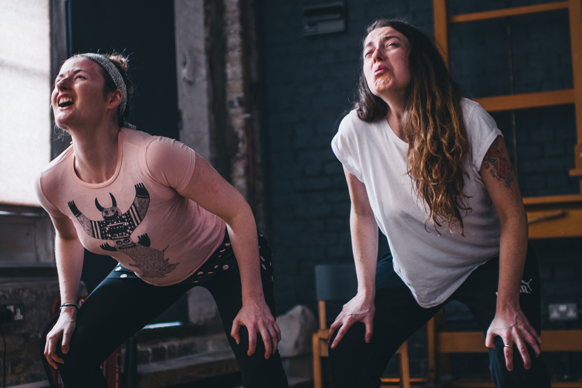 Butoh inspired childbirth scene