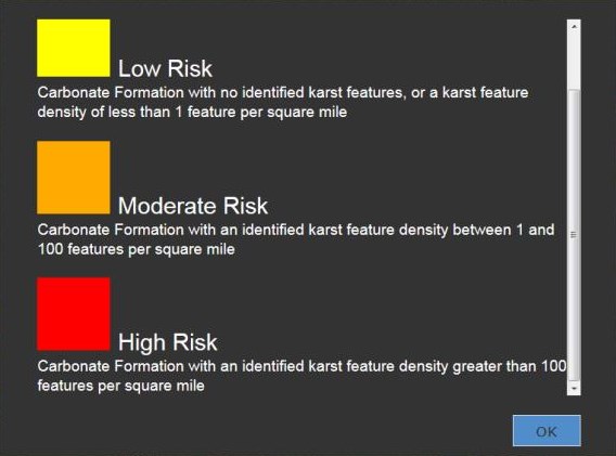MEASURING SINKHOLE POTENTIAL RISK