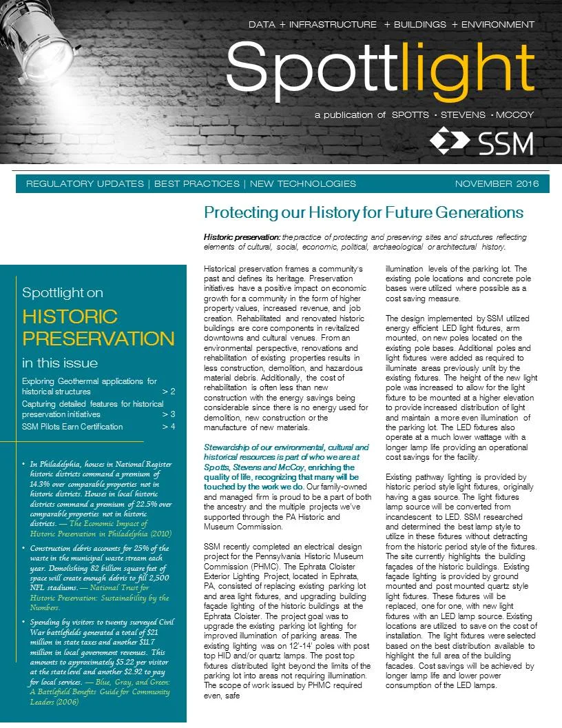 Spottlight on Historic Preservation - November 2016