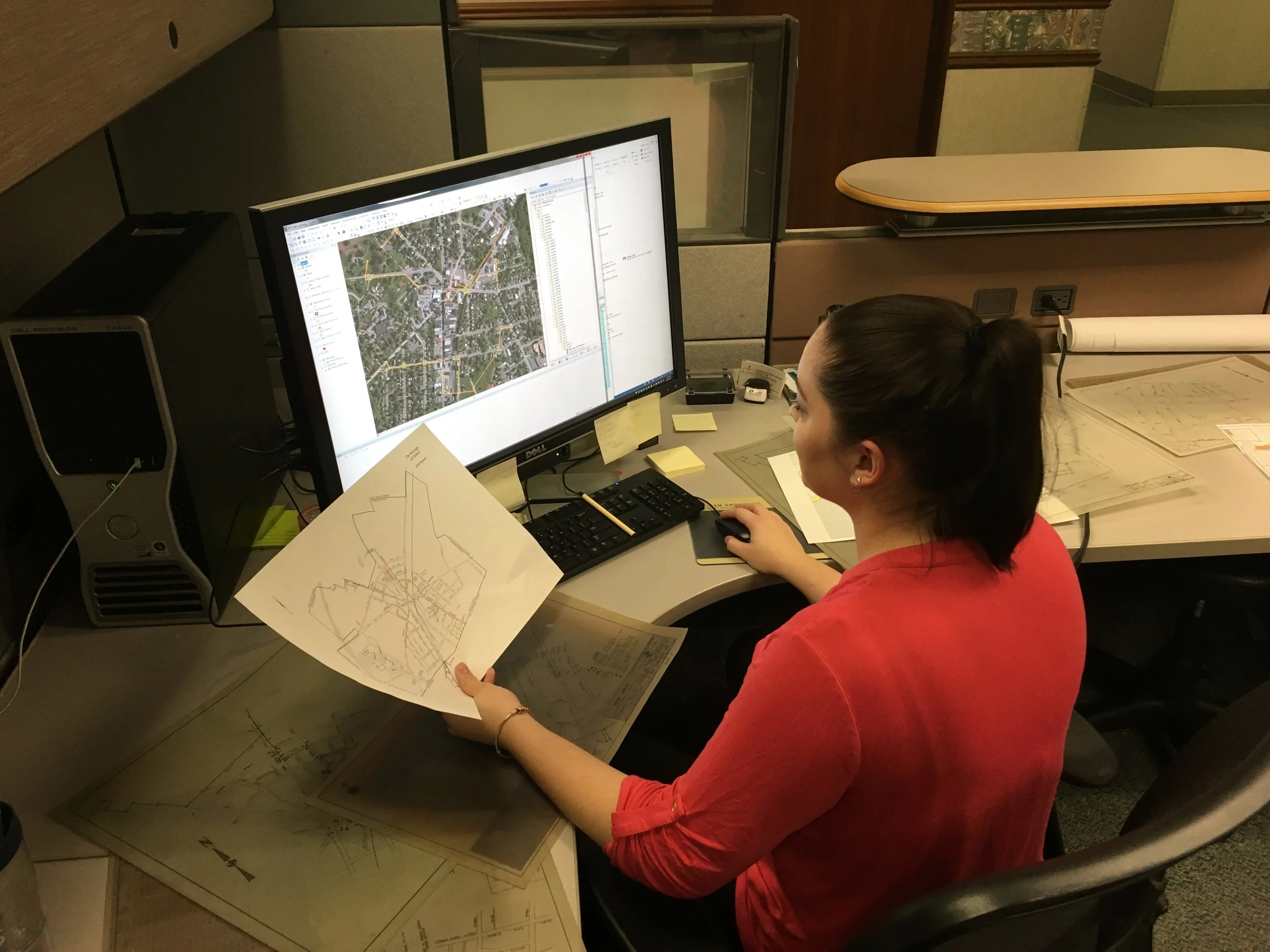 Digitizing Hard Copy Maps