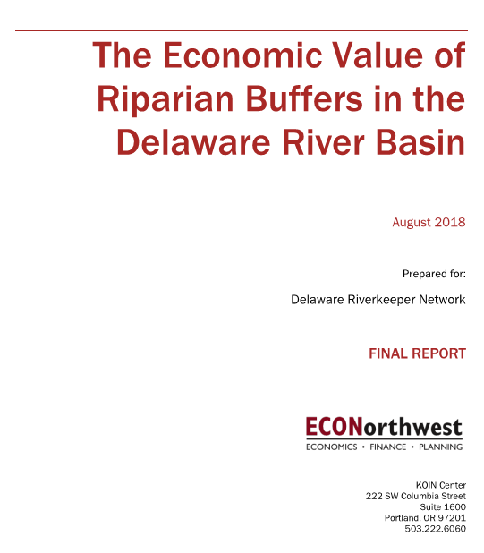 Riparian Buffers Increase Environmental Value