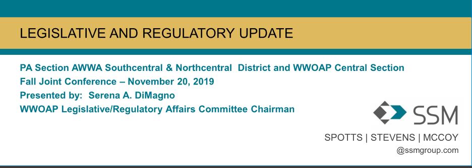 Fall Joint Conference: Legislative and Regulatory Update