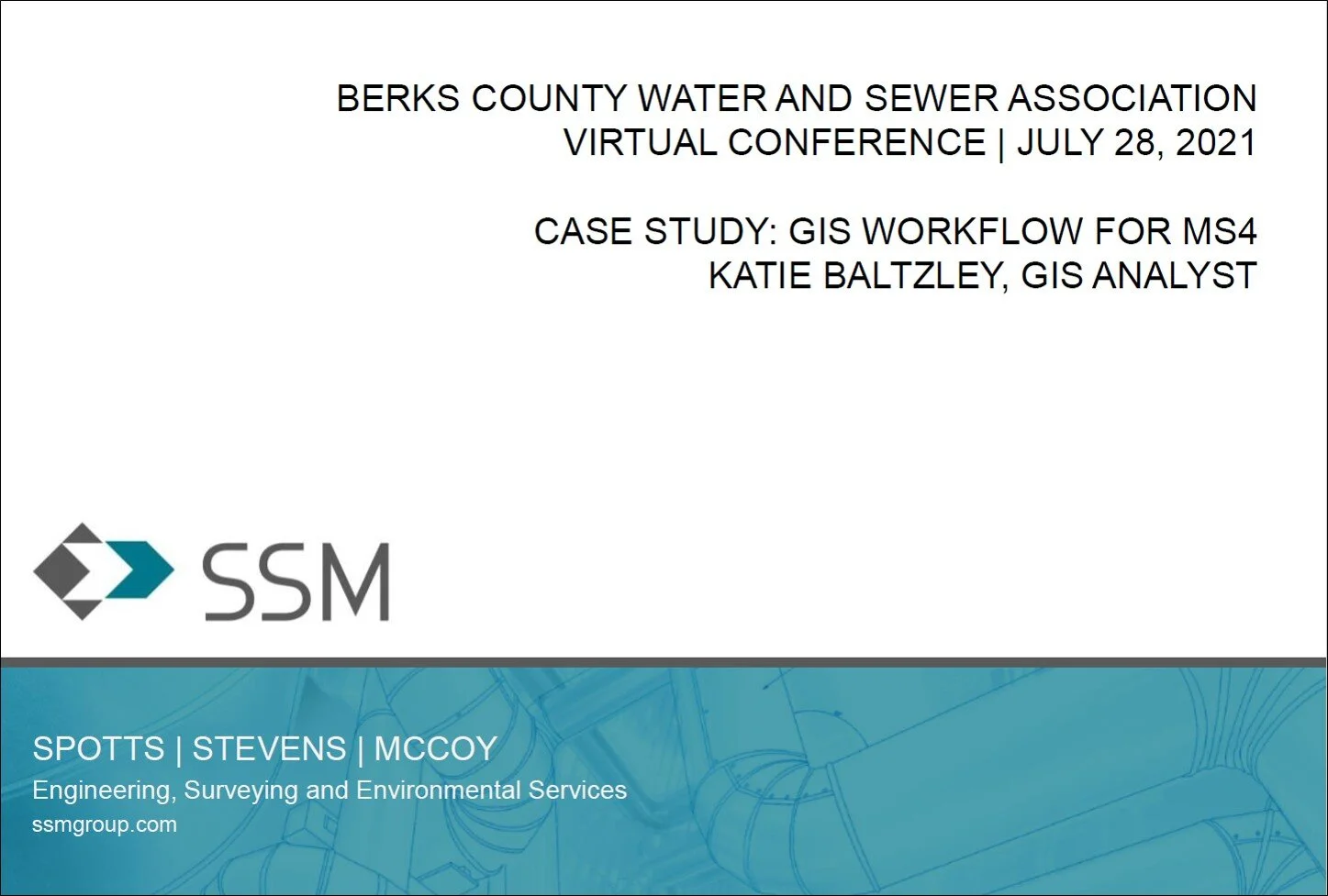 Case Study: GIS Workflow for MS4