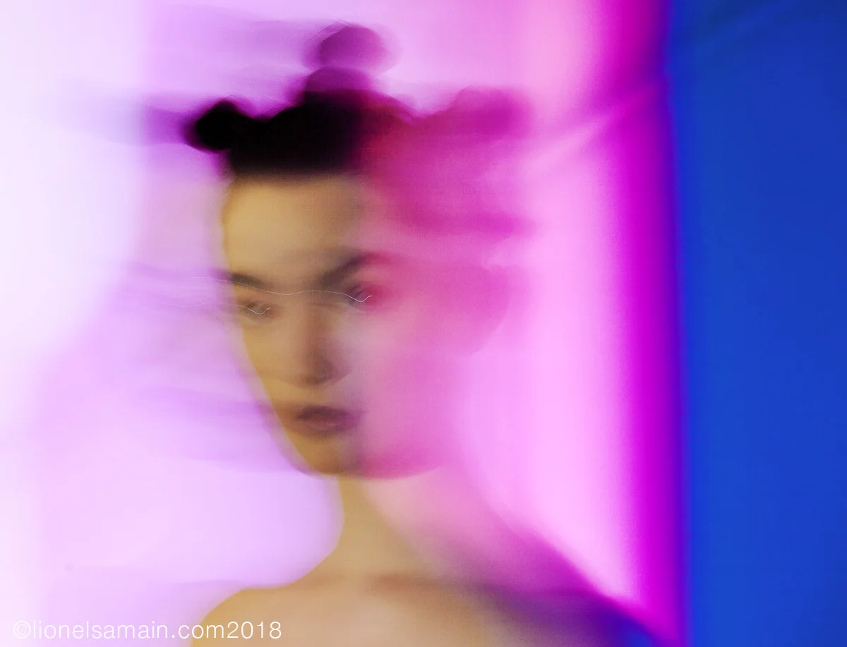 ... 3 buns and a line of eyelashes... Model is Dorien Pauwels. Make-up & Hair: Mathieu De Mayer.
