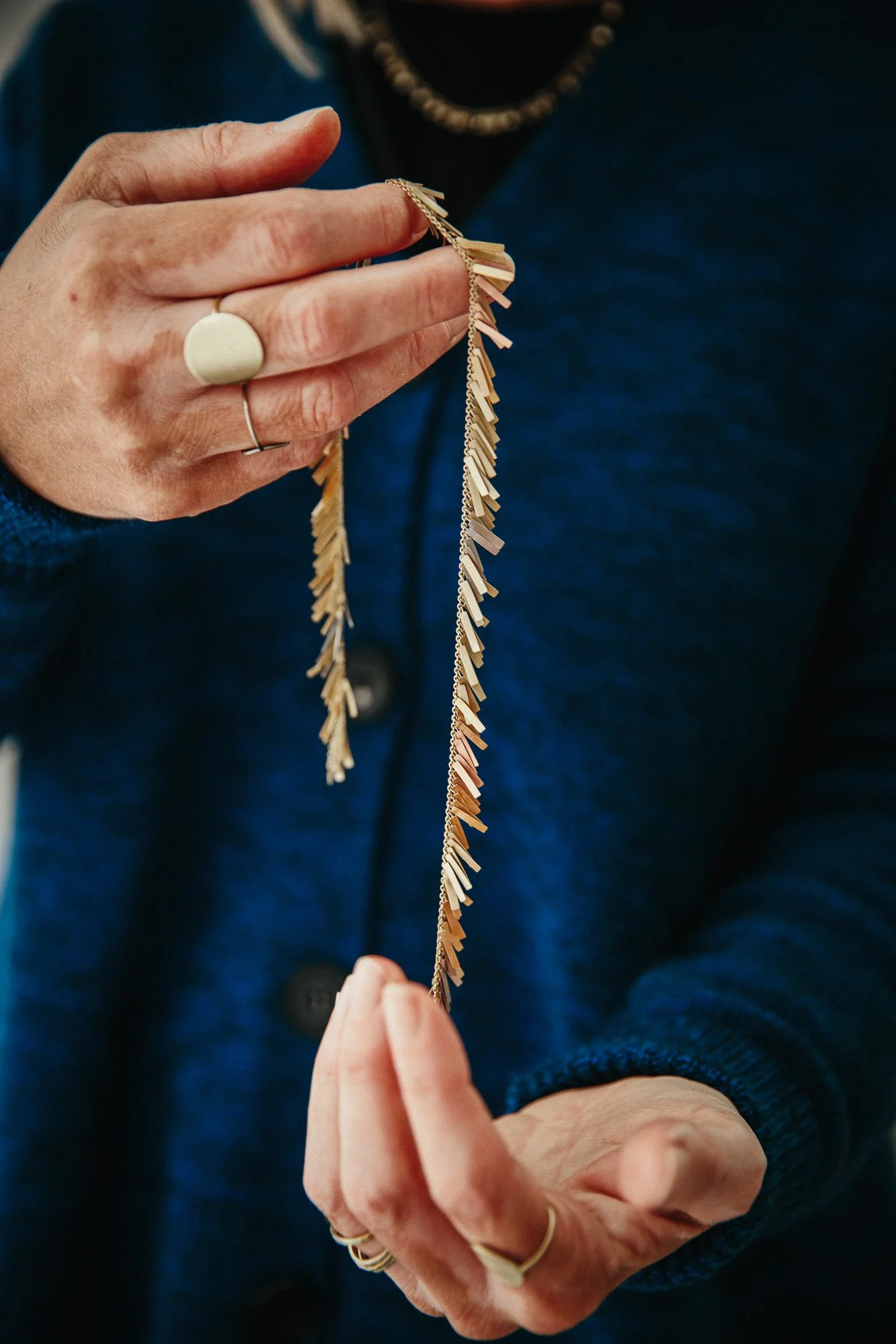 Beautiful gold jewellery photography