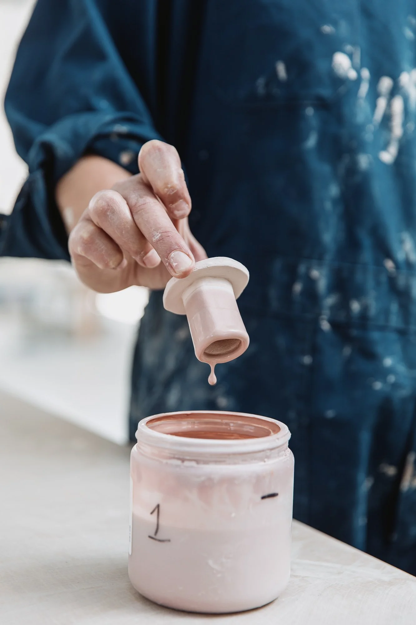 Ceramic glazing photography