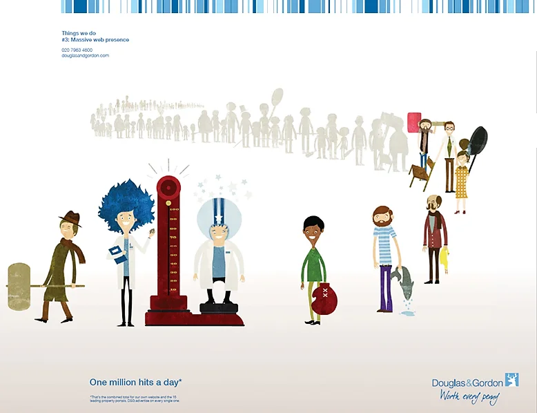 Massive Web Presence One million hits a day