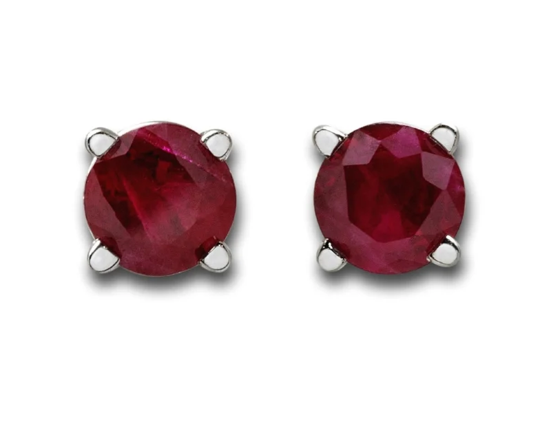 Classic Ruby Stud Earrings — Dixon Jewellers