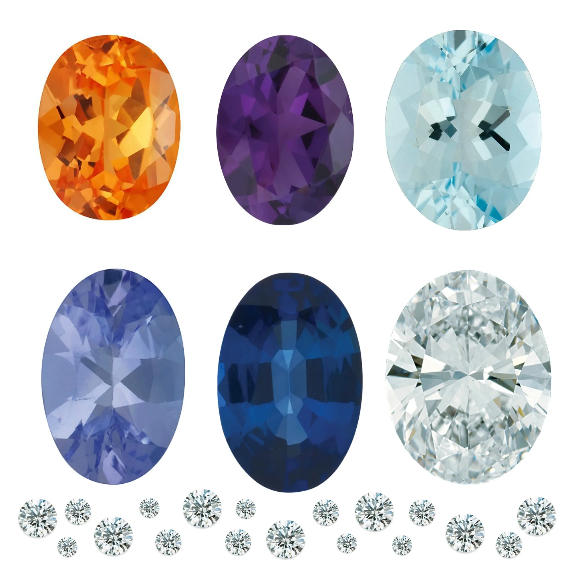 STEP 2 - FINDING THE PERFECT STONE(S) If your custom design idea needs a gemstone or diamond, we will help you find the perfect one. Choose from one of the many premium loose stones we keep in stock or have us bring in a few for you to compare and contrast. Often the stone is one of the most important parts of a design and we will make sure you get one that fits not only your dreams but also your budget!