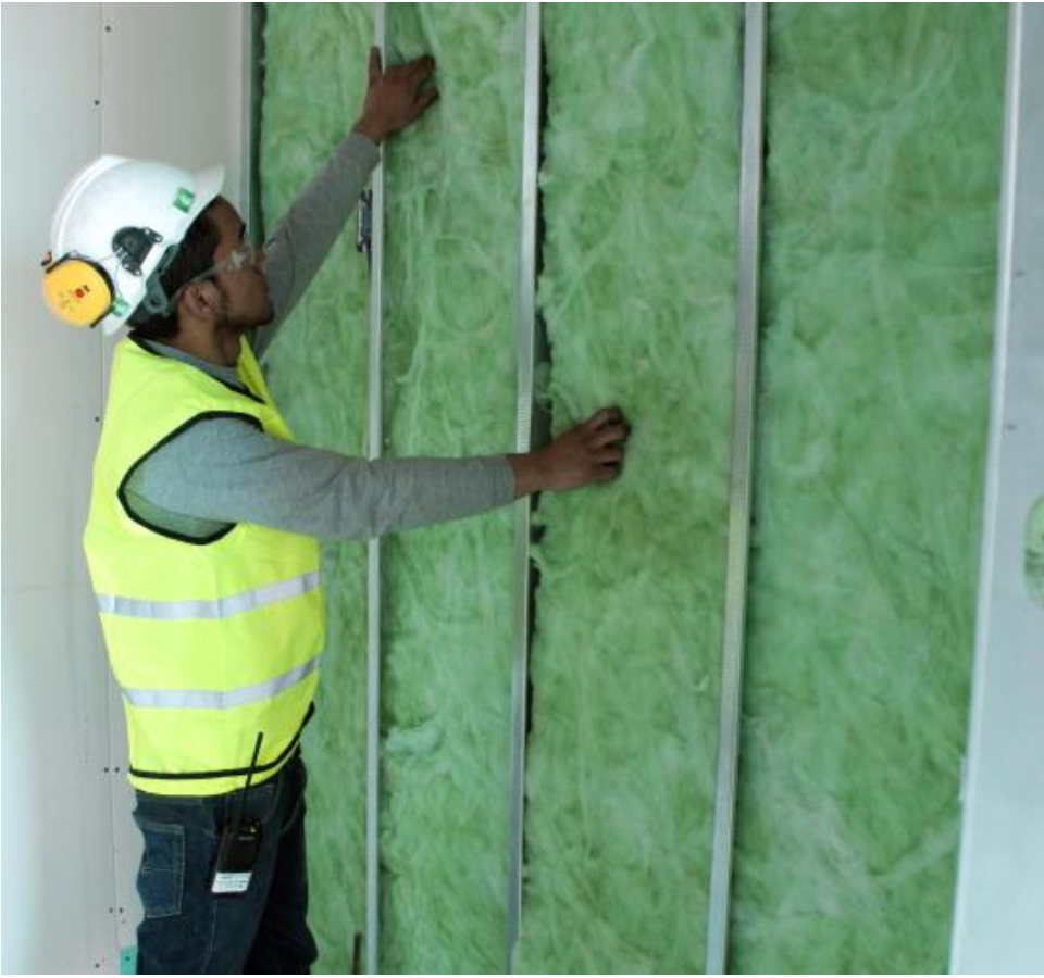 Drywall O Tablero De Yeso Material Flexible Que Se Implementa En Las 