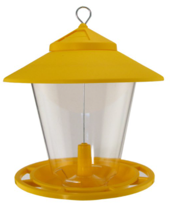 Audubon NA19971 Multi-Colored Plastic Lantern Bird Feeder 8" 