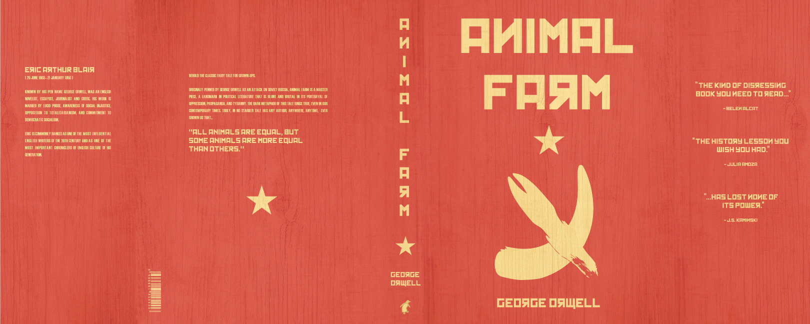 Animal Farm Full Book Cover