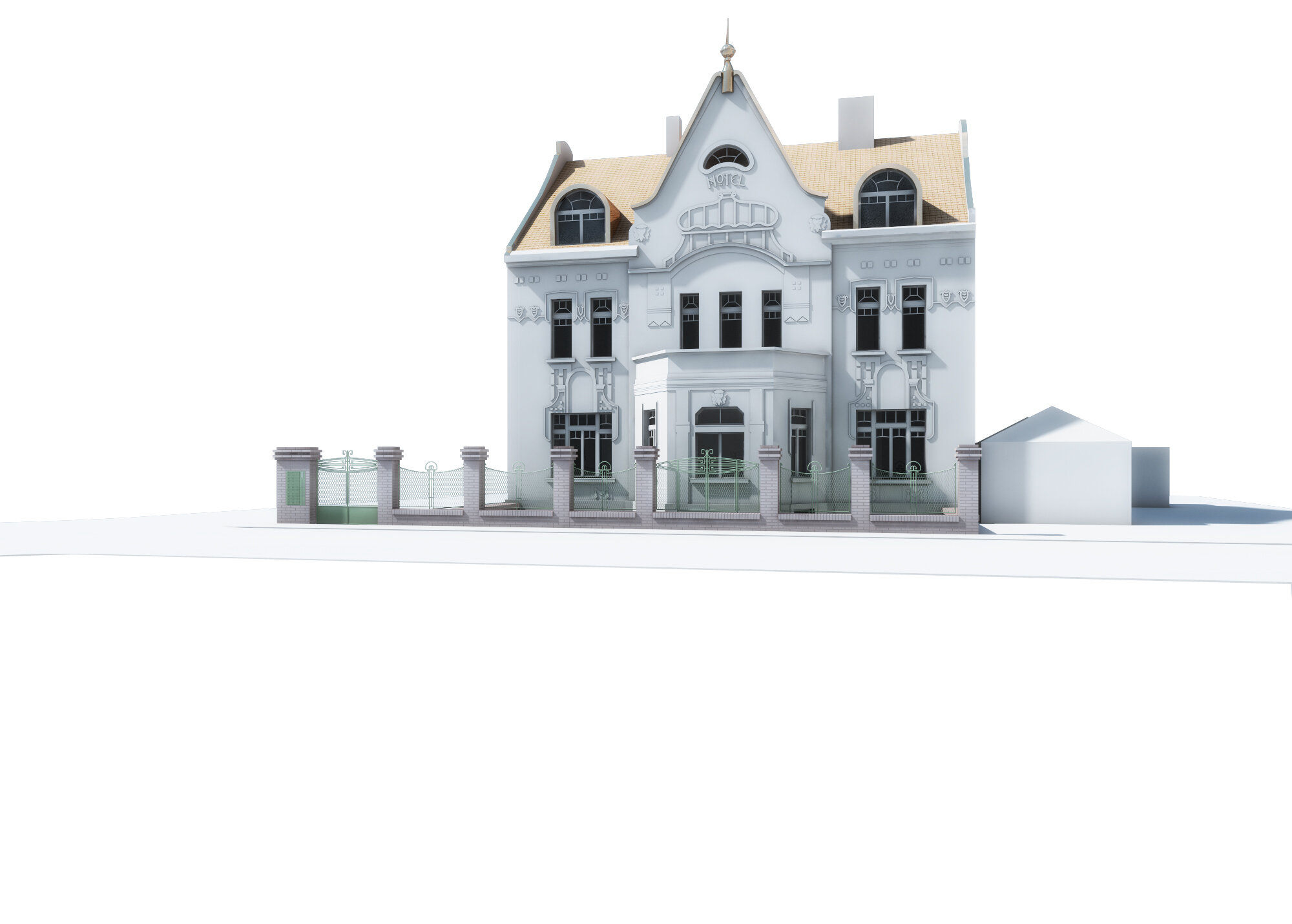  Rekonstrukce vily Radotín, Praha, 2019 