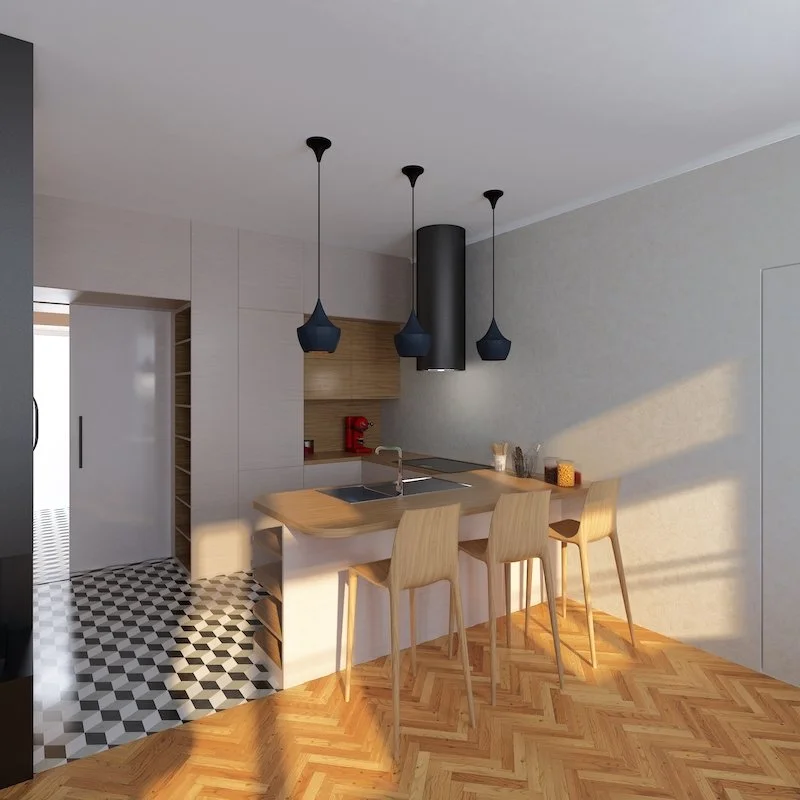 Rekonstrukce bytu, Olomouc, Wellnerova, 2023 