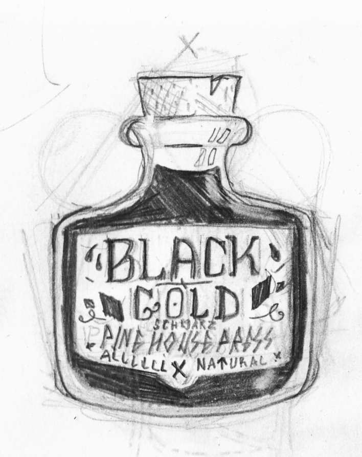 imagined printmaking ink with the Pinehouse Press brand on it