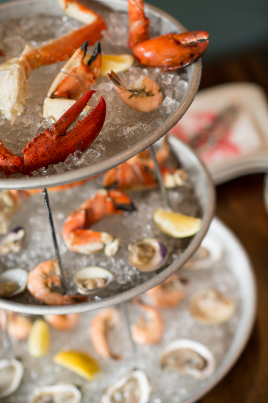 Seafood Tower at the Lobster Trap