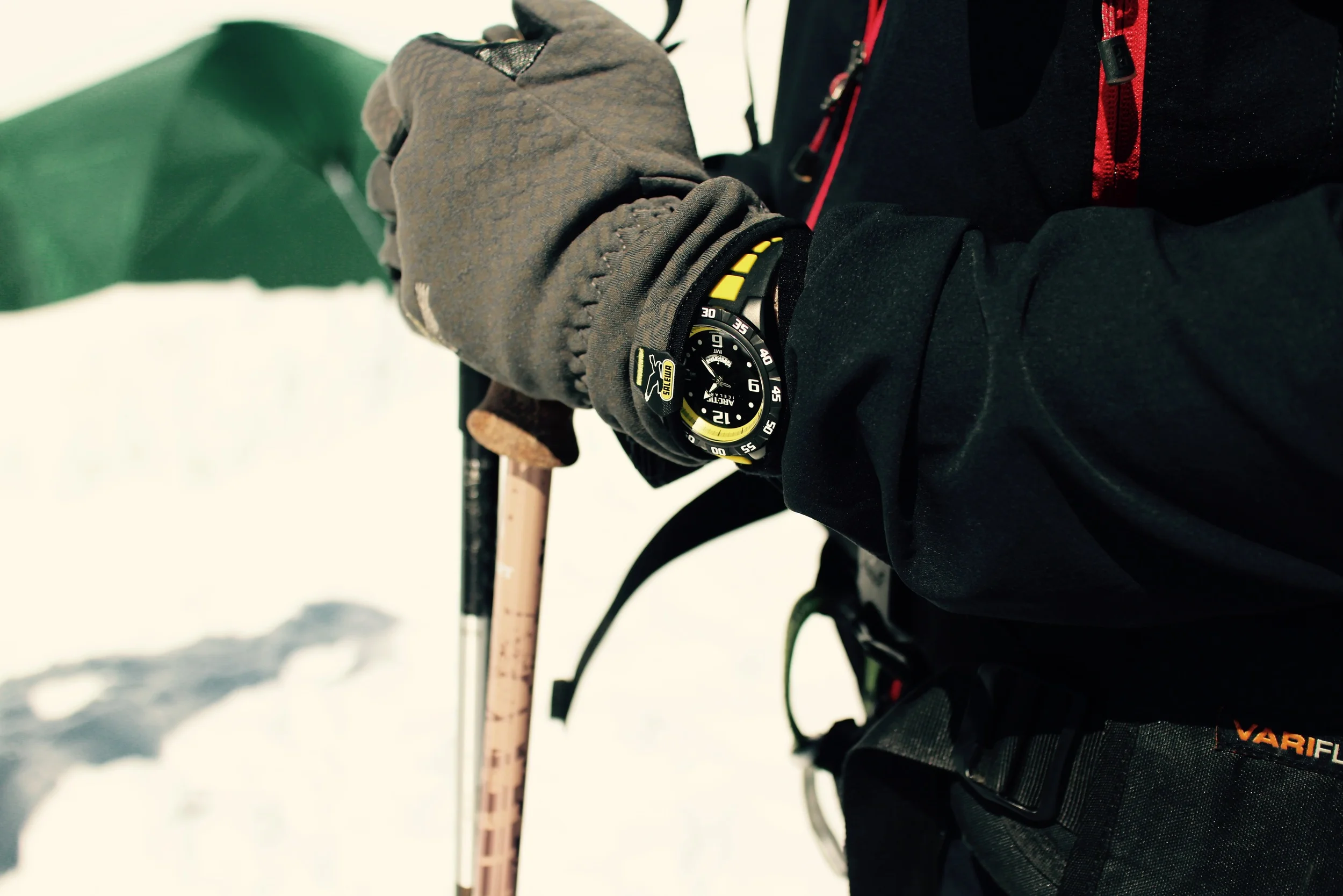 Massif du Mont-Blanc - French Alps/"A man is what he wills himself to be." - Sartre