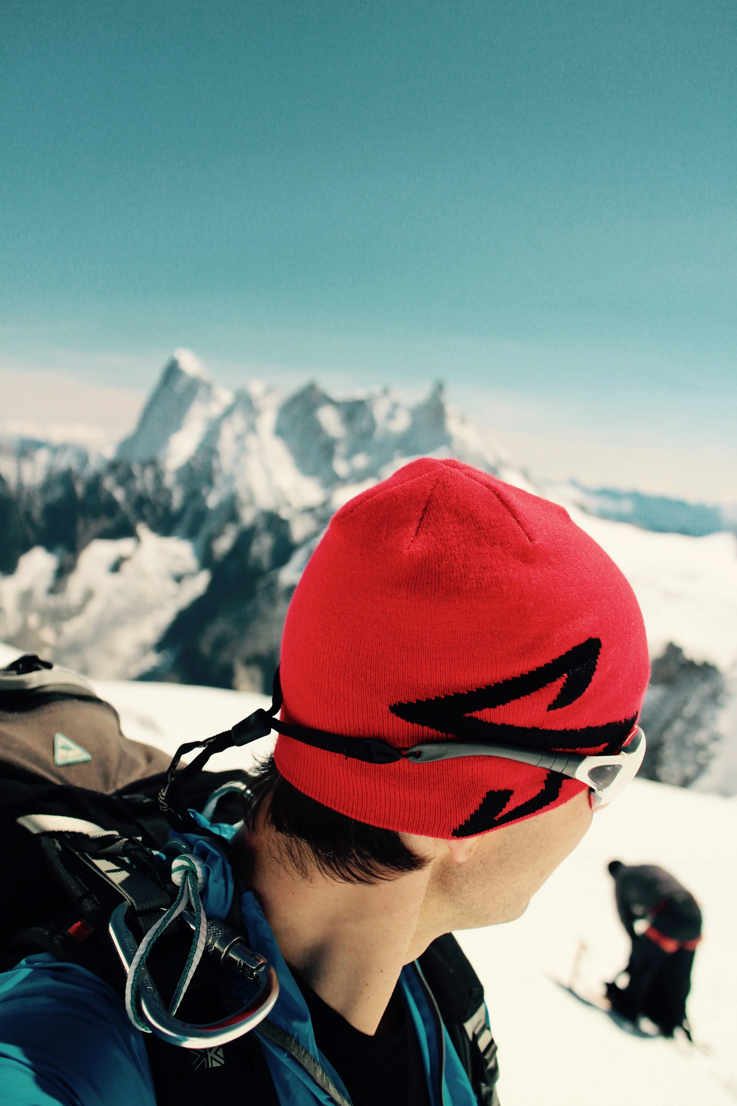Vallée Blanche/"If in doubt, get out of doubt." - traditional mountaineering wisdom