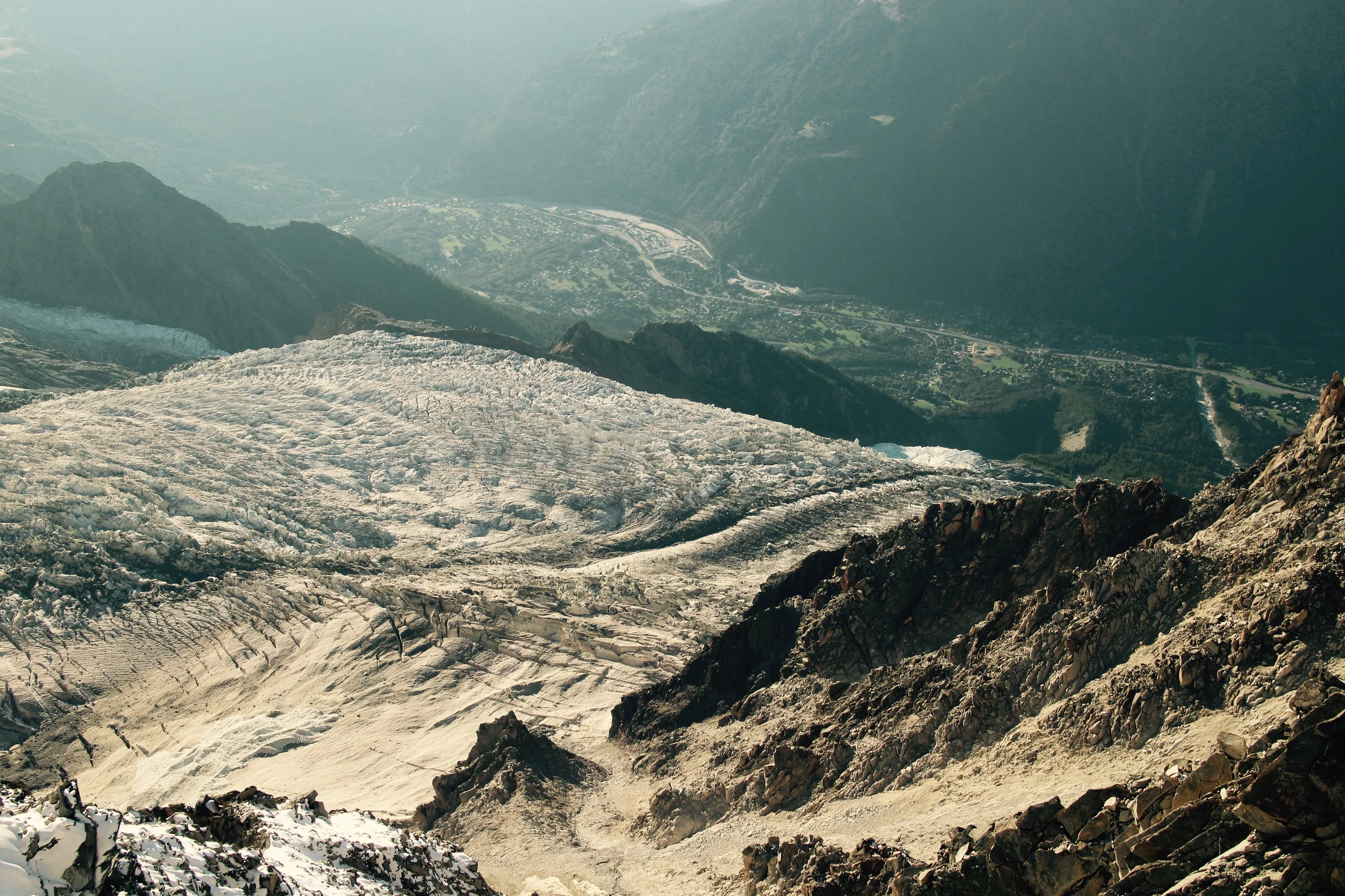 Above Chamonix/Savage country.