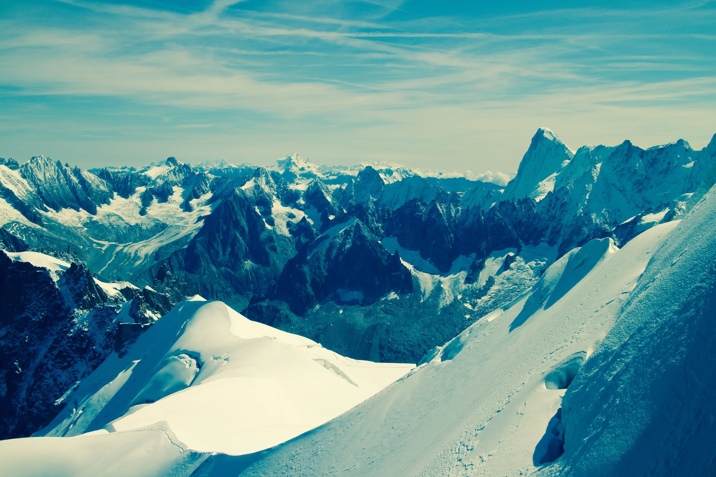 French Alps/"Where we're going we don't need roads." - Back to the Future