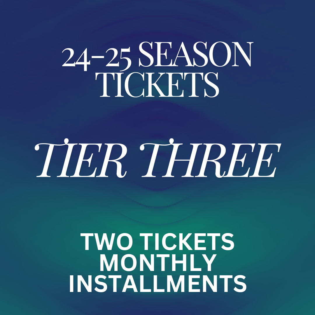 Tier Three Season Tickets - Two Tickets Monthly installments