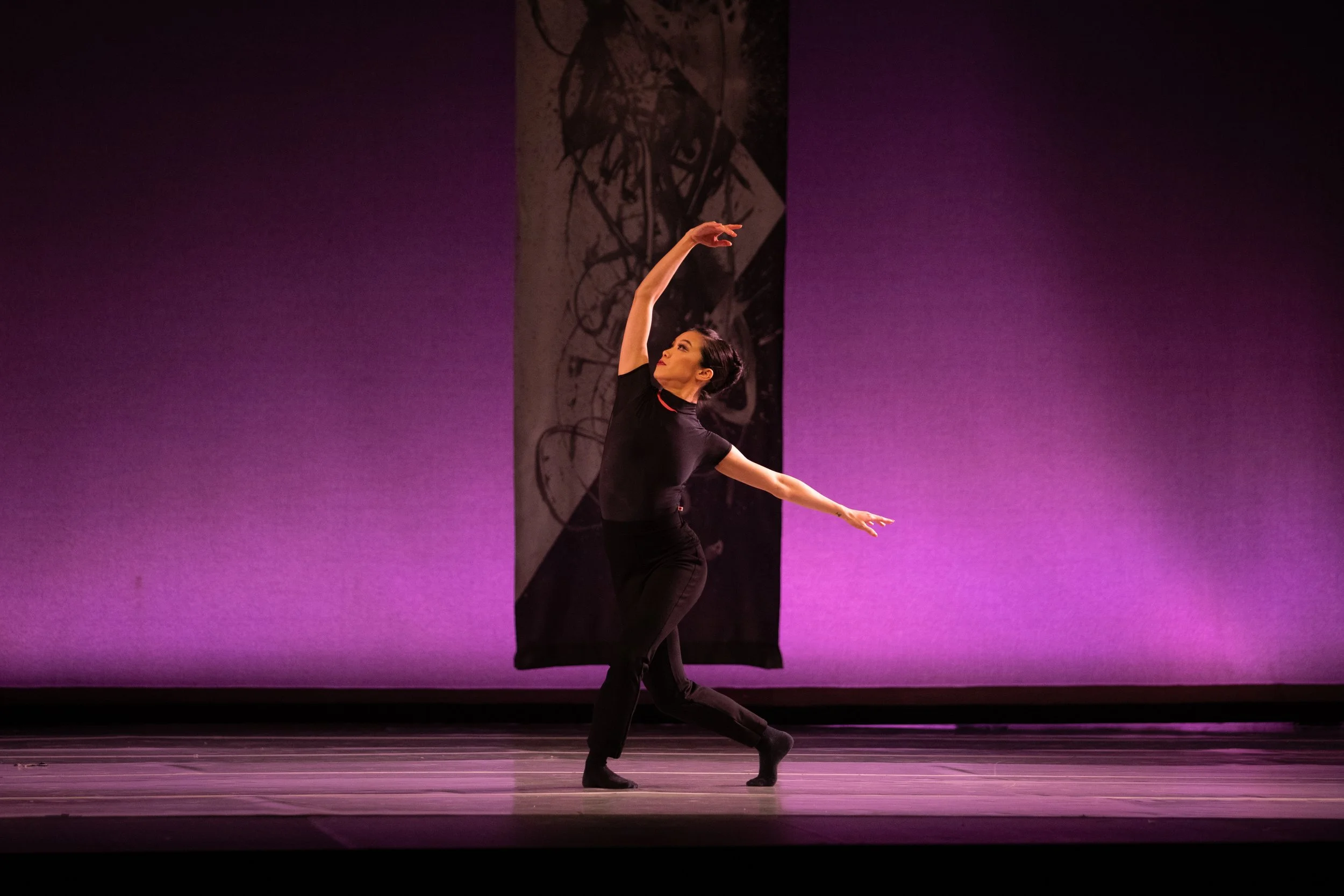 BDM Artistic Director Eric Trope's Memory Dances, featuring Olivia Valentine's Spilled Shadows. Photo by Ryan Morrison.