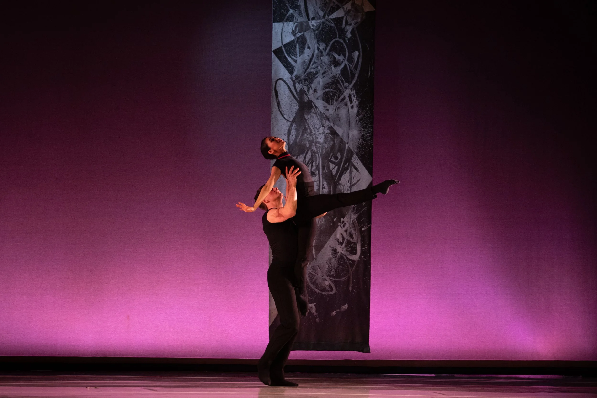 BDM Artistic Director Eric Trope's Memory Dances, featuring Olivia Valentine's Spilled Shadows. Photo by Ryan Morrison.