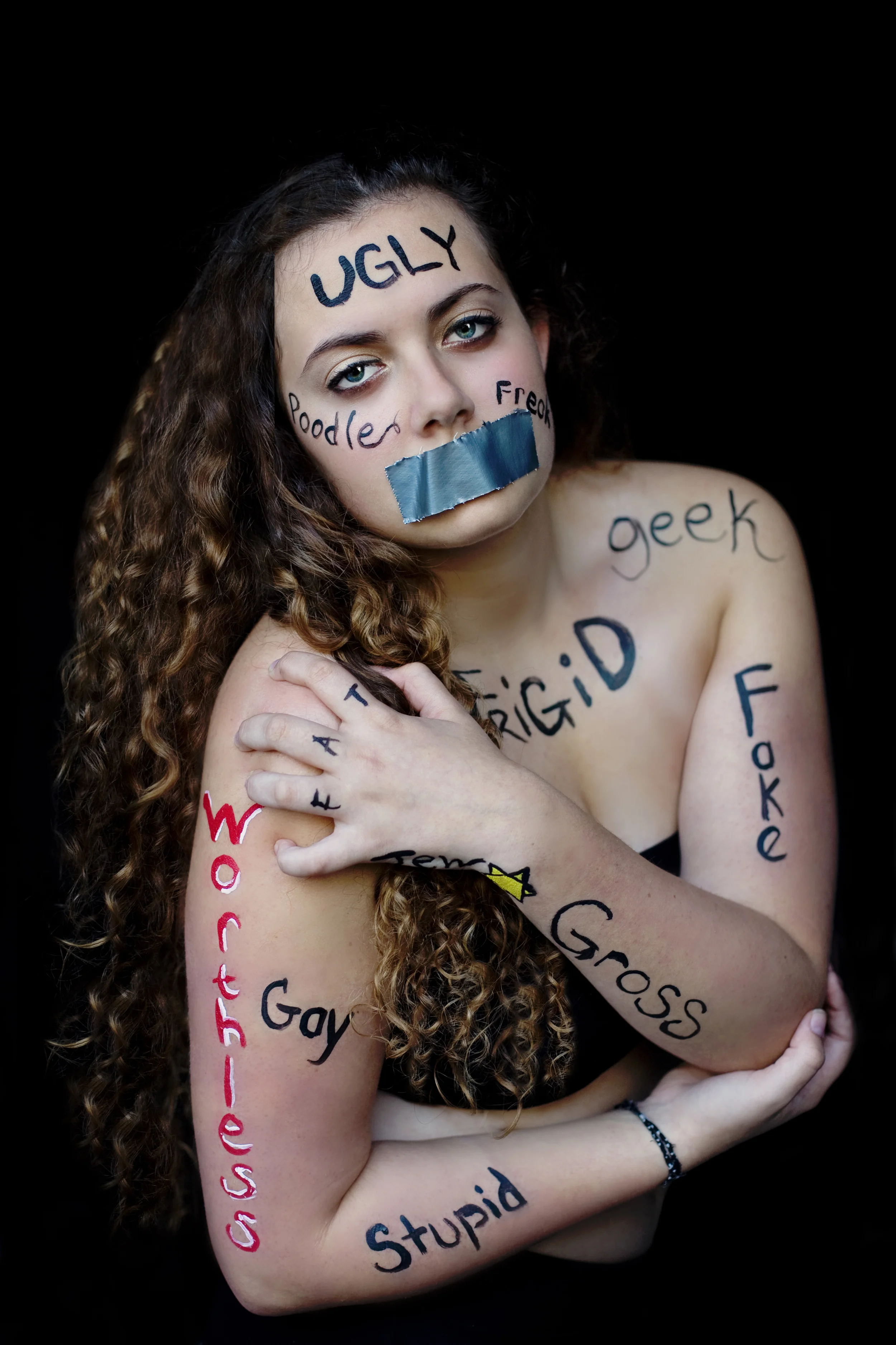 bullying conceptual photography