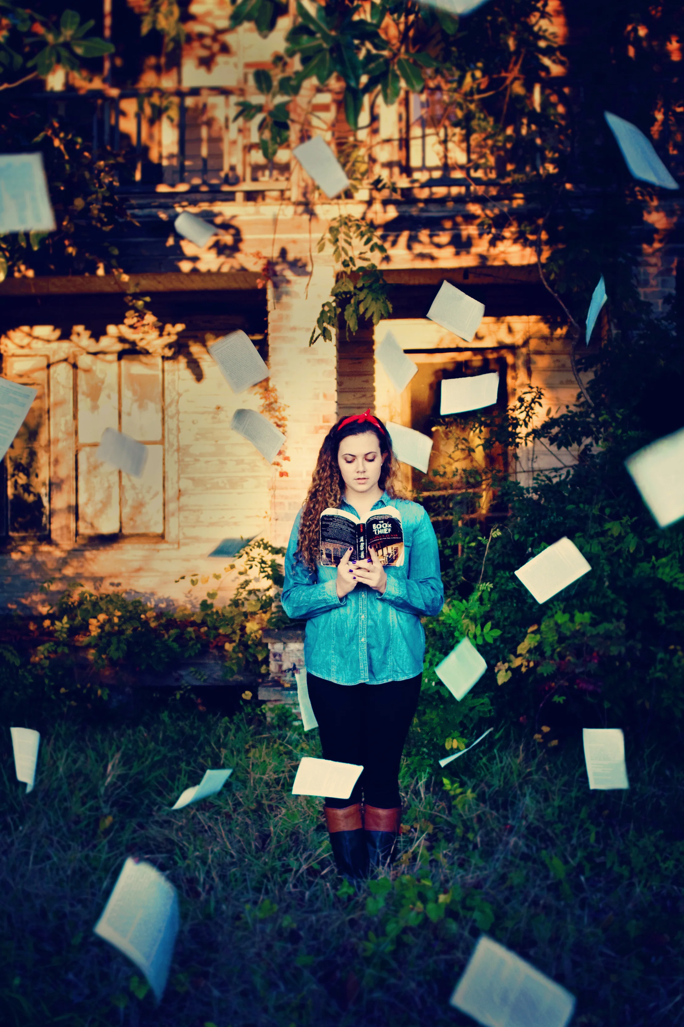 conceptual senior photography