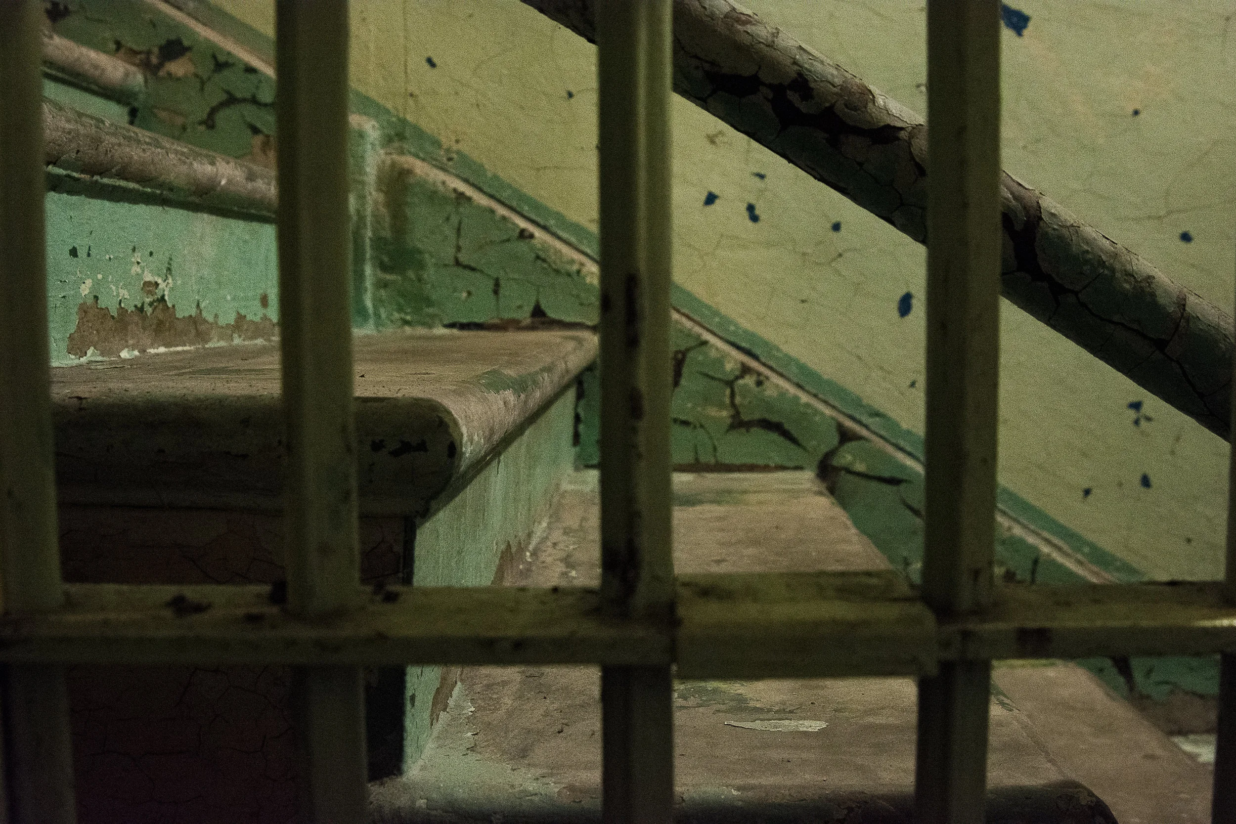 Staircase Behind Bars, Alcatraz, 2016