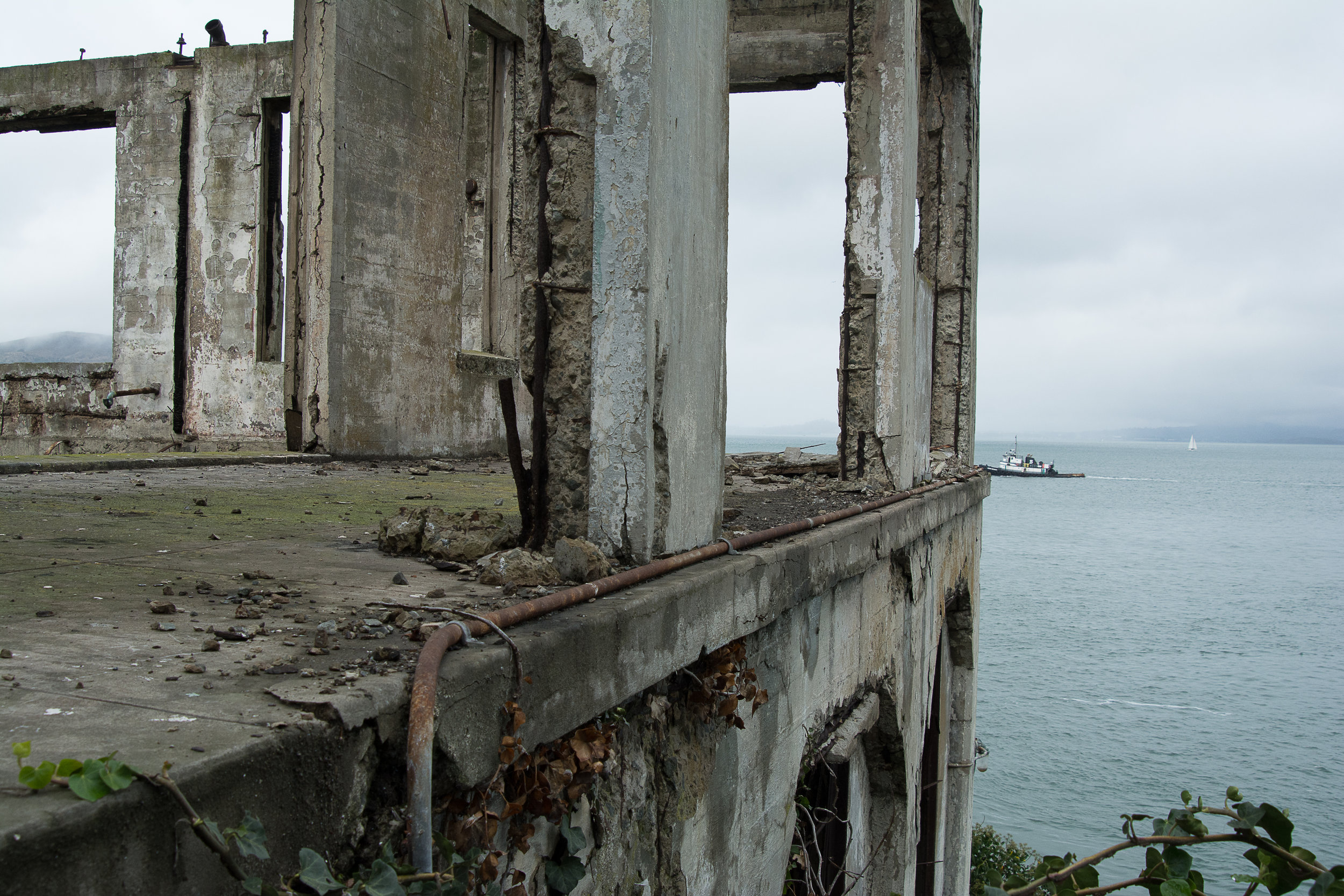 View of San Francisco Bay, Alcatraz, 2016