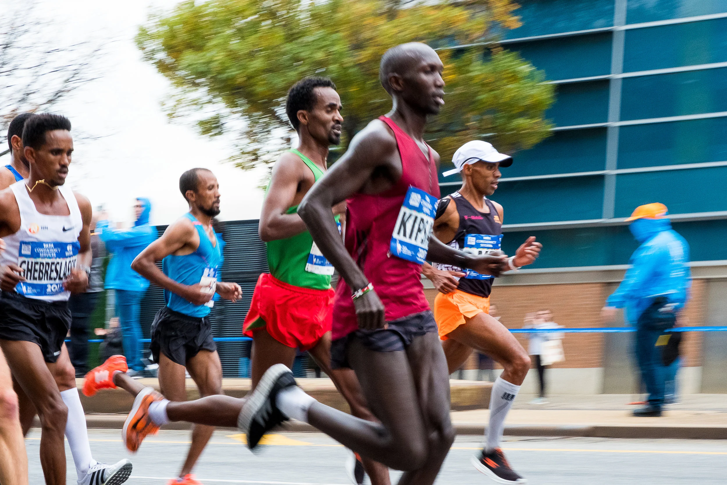 Kipsang, #2 Men's New York City Marathon, Brooklyn 2017