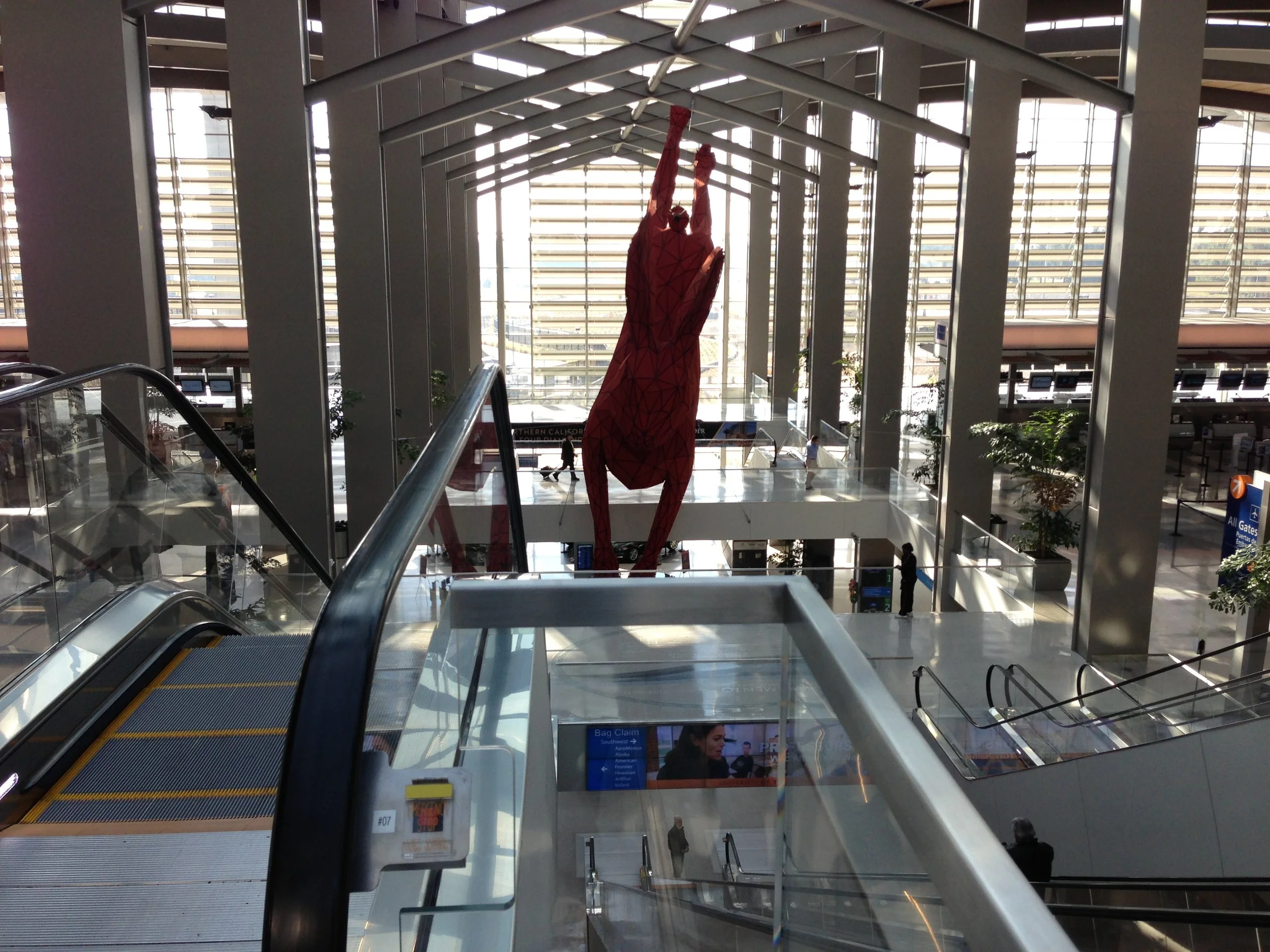 Saw a lot of the (newly-renovated) Sacramento International Airport whenever I’d visit home.