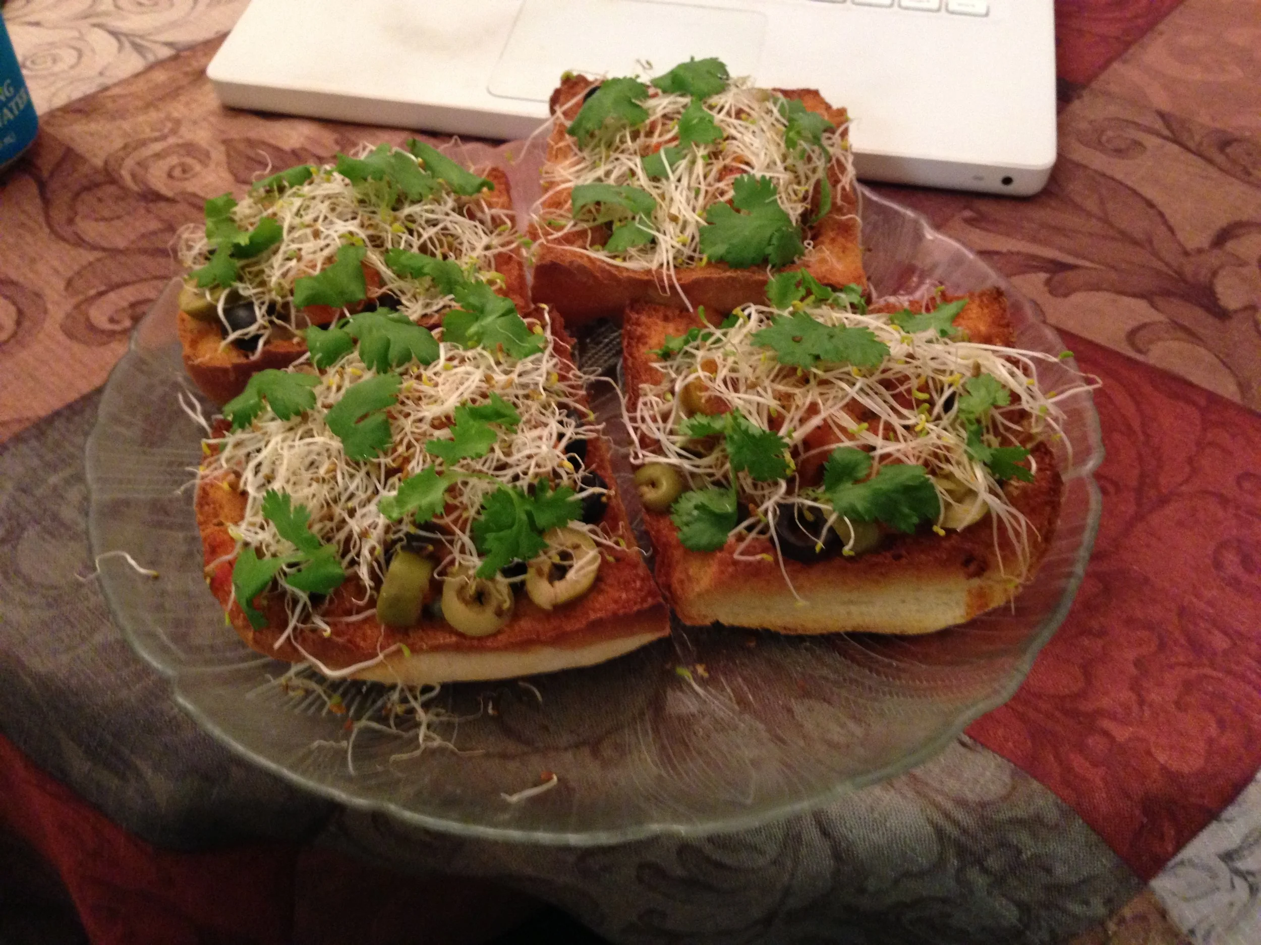 Right after getting back from Europe, one of my closest friends and I decided to try dating. She was wonderful. And made very unique culinary creations. Photos from this time are generally long deleted, leaving only bits and pieces.