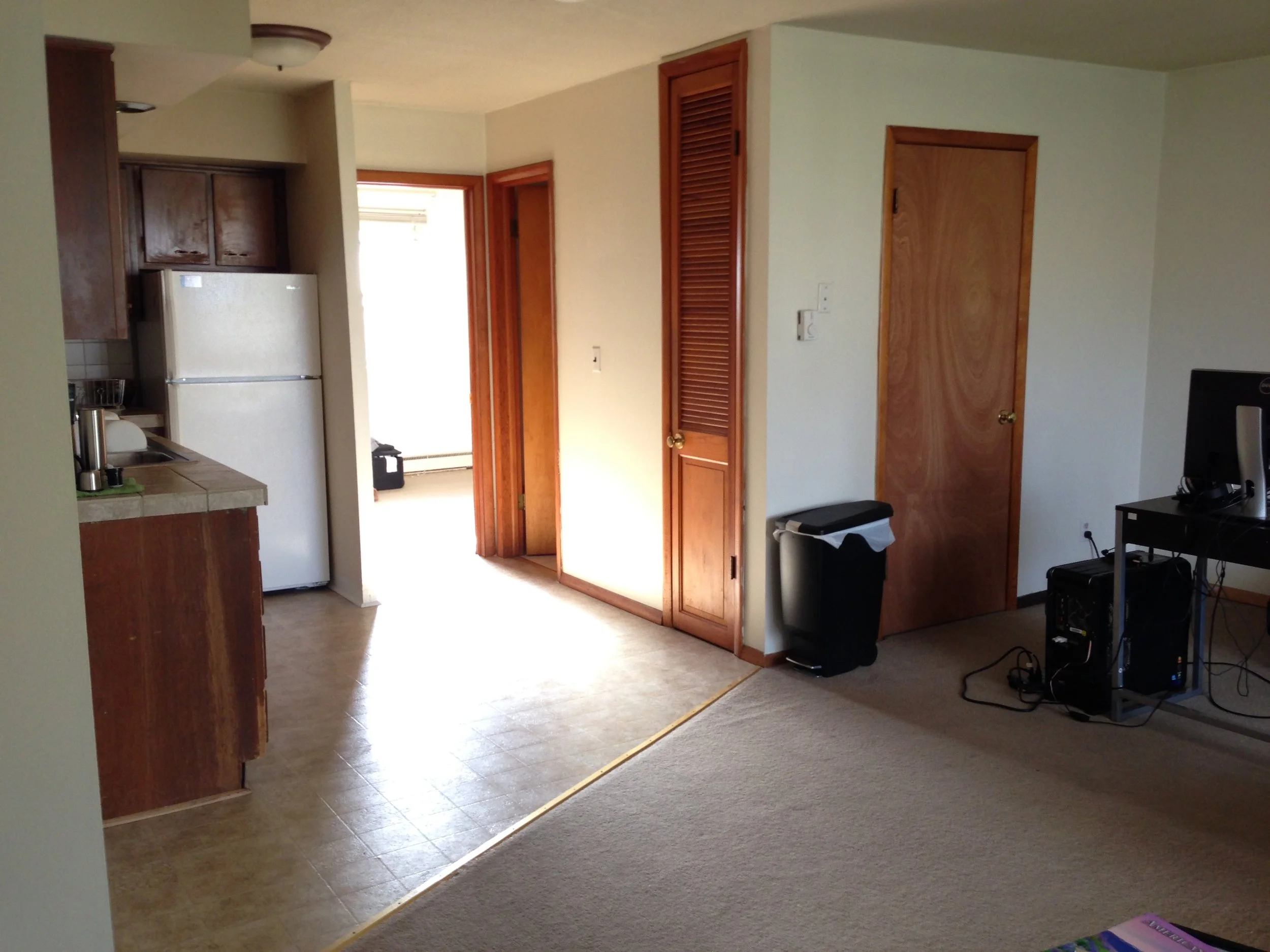 The summer before grad school began, I got an apartment near campus. Having started HRT, the dorm was no longer tenable—or safe.