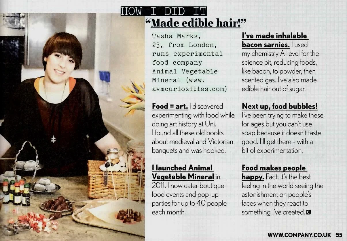 tasha marks company magazine