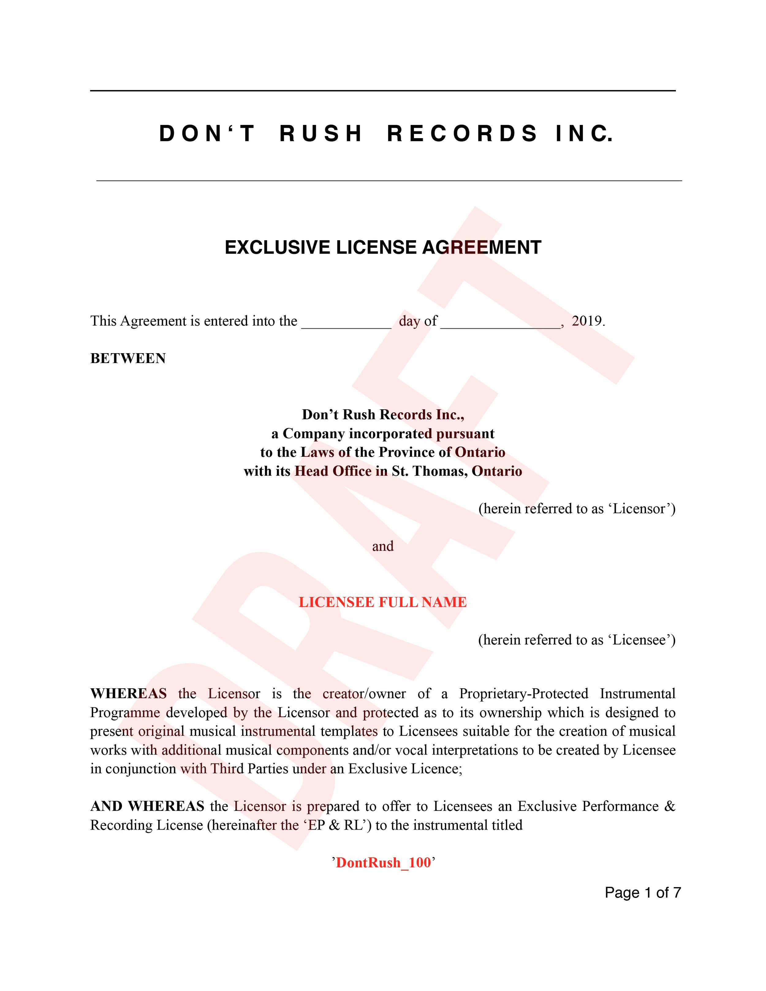 100_DontRush-Exclusive-License-Agreement-(Template)-1.jpg