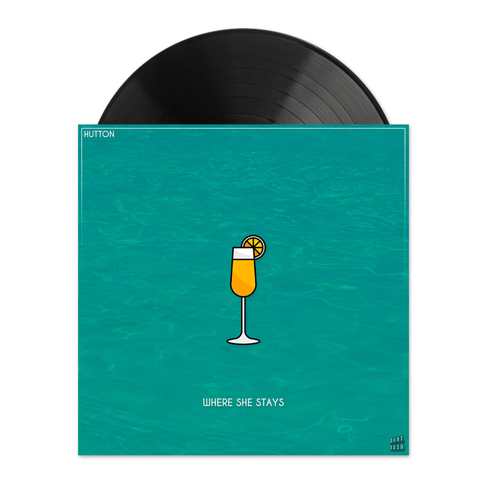 Hutton - Where She Stays (7" Single)